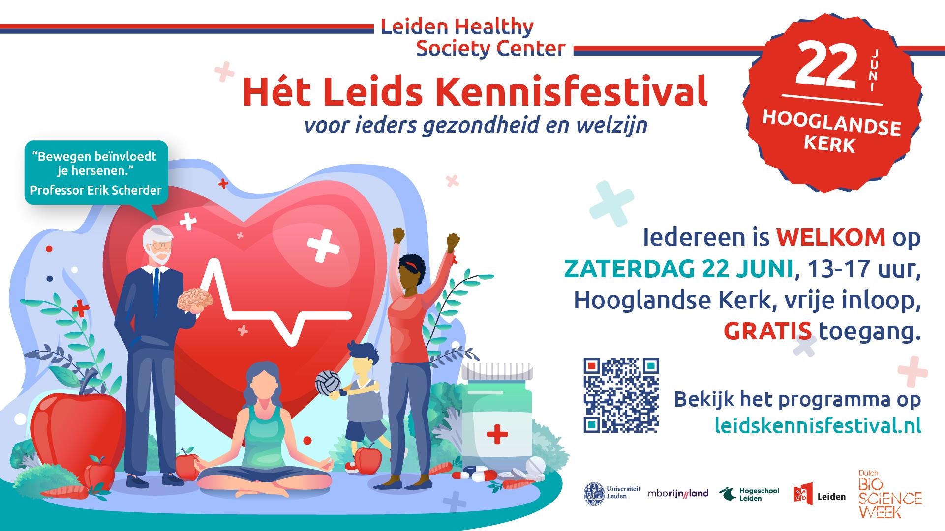 Kennisfestival banner