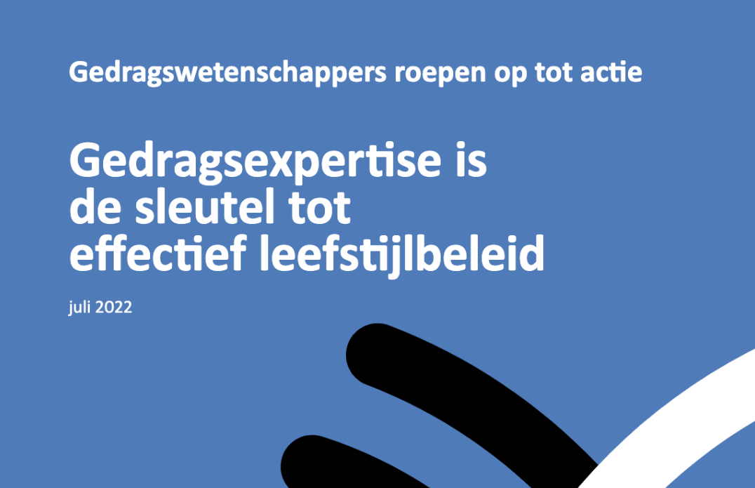 lifestyl4health position paper gedragsverandering gezonde levensstijl preventieve zorg