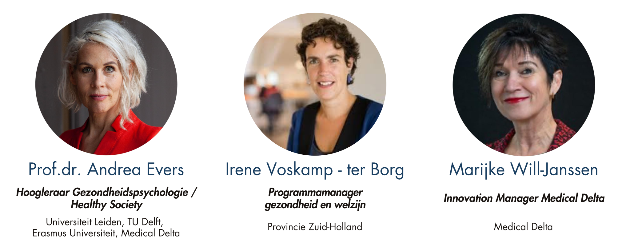 Andrea Evers, Irene Voskamp - ter Borg, Marijke Will-Janssen