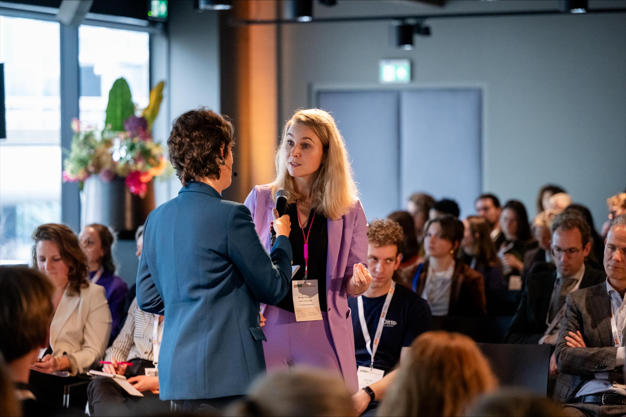 Marieke Adriaanse op het Festival Gezond Verstand