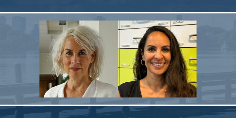 Prof. dr. Andrea Evers en apotheker Mira Assal