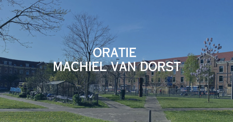 Oratie Machiel van Dorst