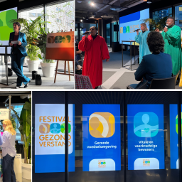 Collage van Festival Gezond Verstand